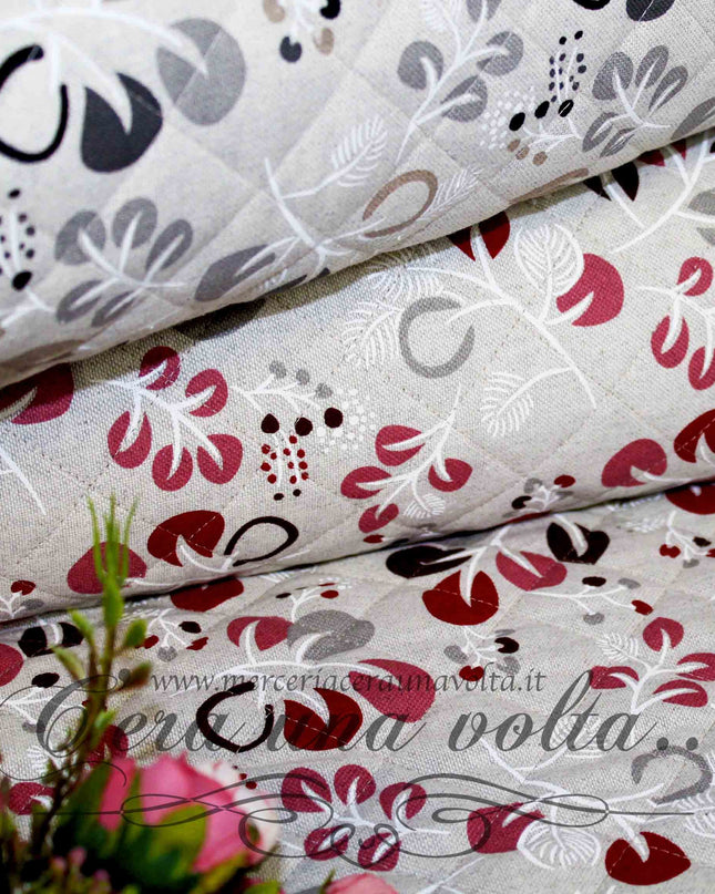 Tessuto Trapuntato Double-face