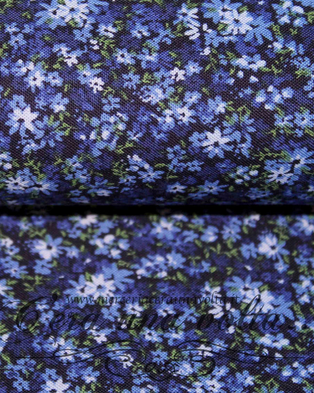 Set 8 Pz Tessuto Patchwork Light blue