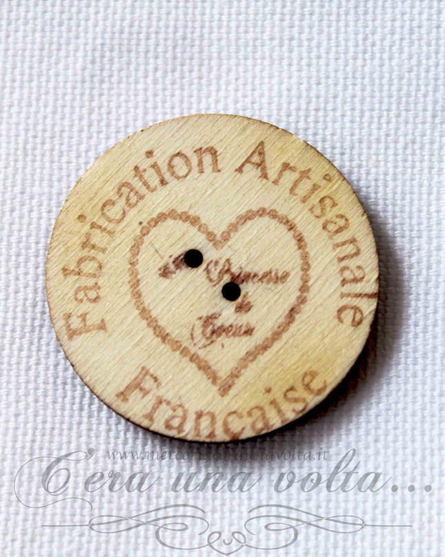 6 Bottoni Decorativi Butterflies