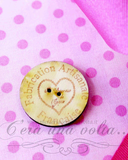 6 Bottoni Decorativi CupCake