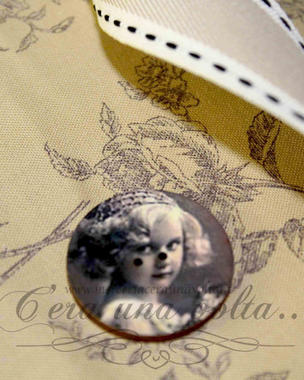 6 Bottoni Decorativi Princess