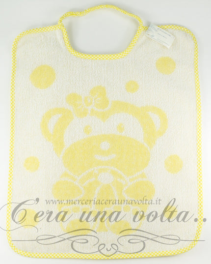 Bavaglino asilo con elastico orsetto