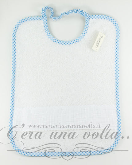 Bavaglino asilo con elastico vichy