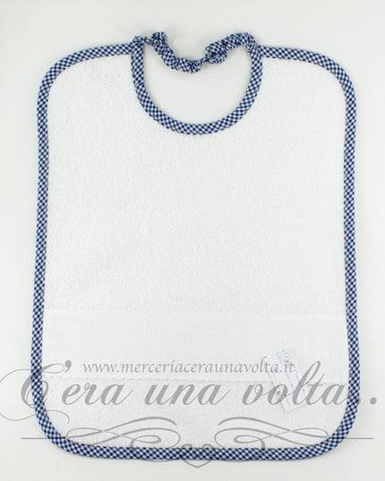 Bavaglino asilo con elastico vichy