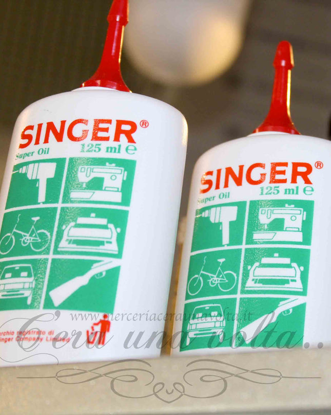 Olio per macchina da cucire