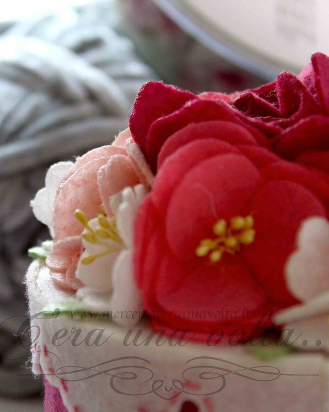 Cartamodello Scatola Fiorita