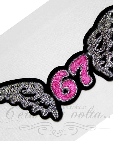 Applicazione termo adesiva Angel 67