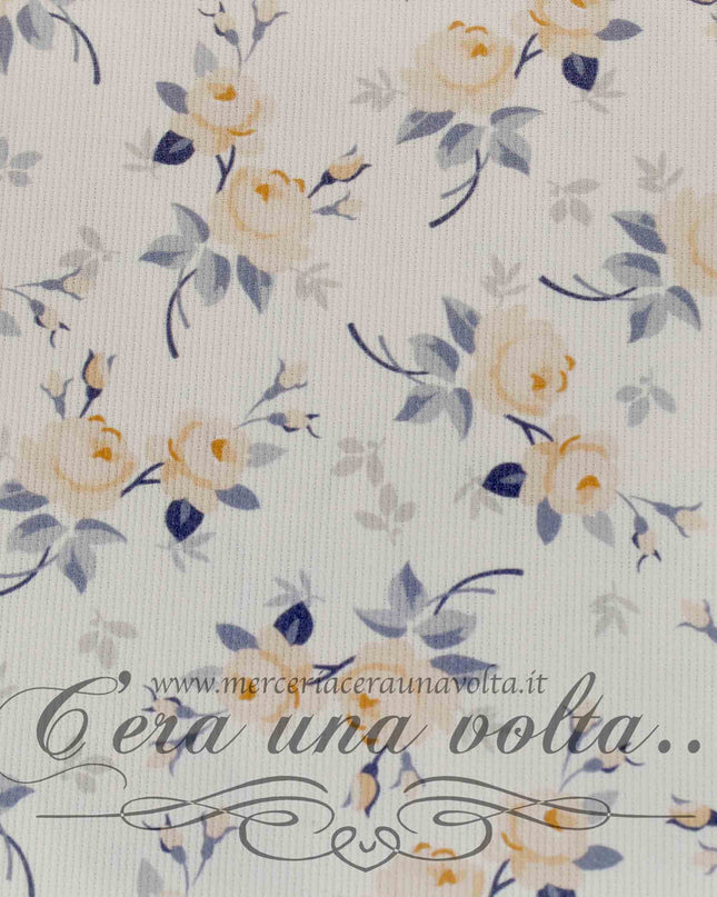 Tessuto Shabby Piquet Rose Corallo