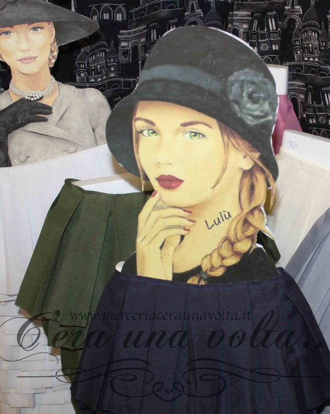 Bordo plissettato H cm 15