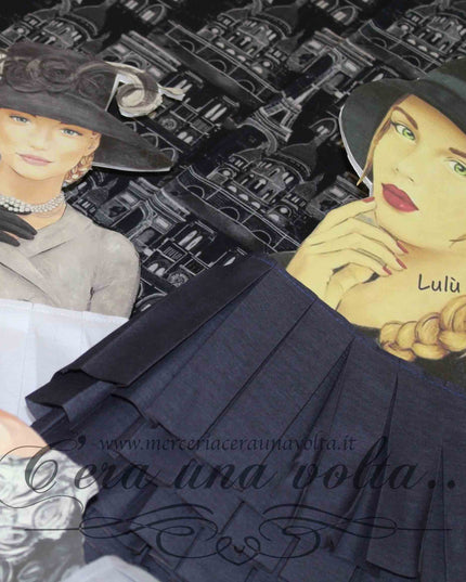 Bordo plissettato H cm 15