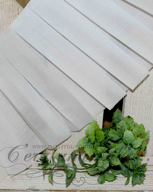 Bordo plissettato H cm 15