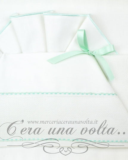 Lenzuolo da ricamare