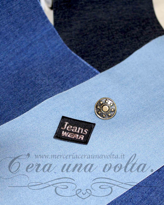 Fettuccia in Jeans elasticizzata