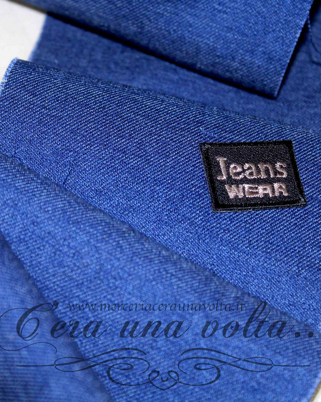 Fettuccia in Jeans elasticizzata
