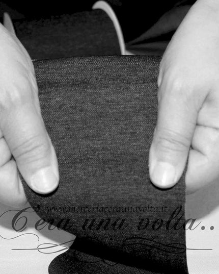 Fettuccia in Jeans elasticizzata