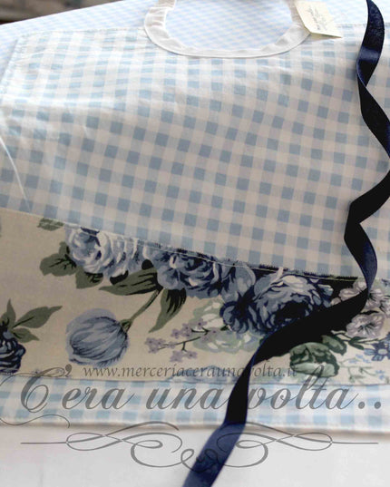 Bavaglino con elastico Vichy