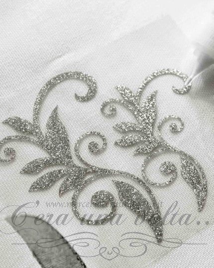 Pennarello Glitter Argento per tessuti