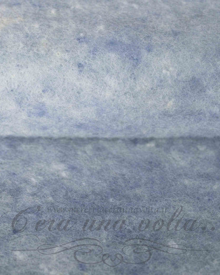 Vello di lana cardata naturale