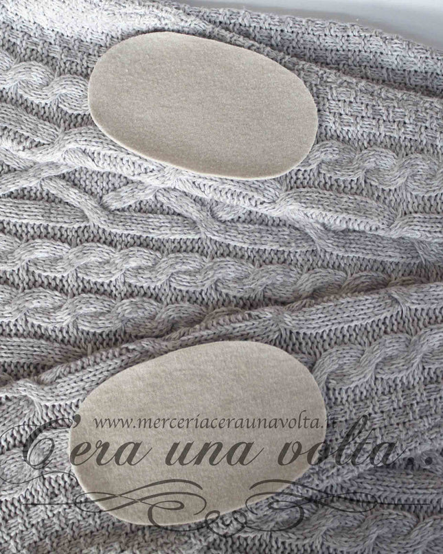 Toppe in maglina per gomiti