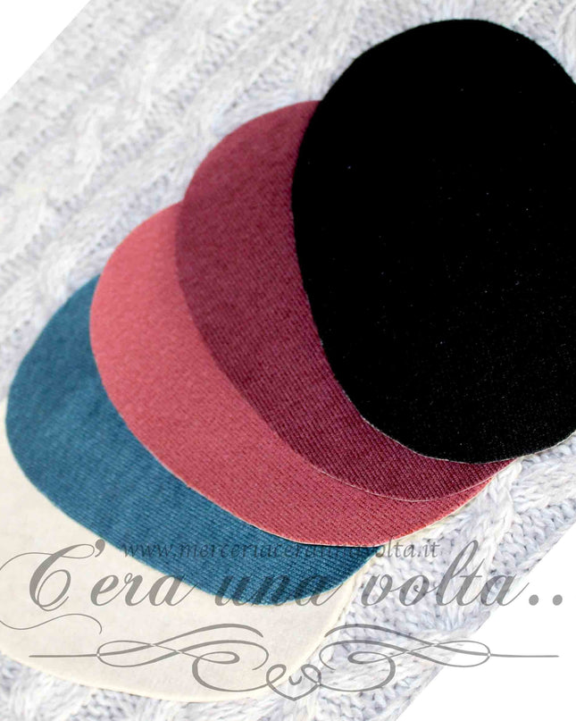 Toppe in maglina per gomiti