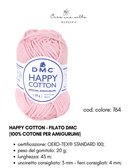 Happy Cotton – Filato DMC (100% cotone per amigurumi)