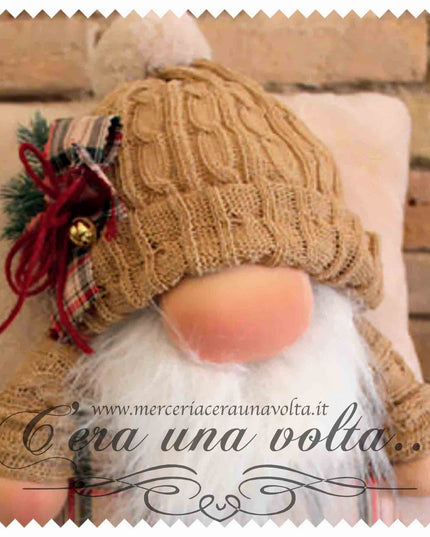 Taglio di tessuto con motivo a treccia