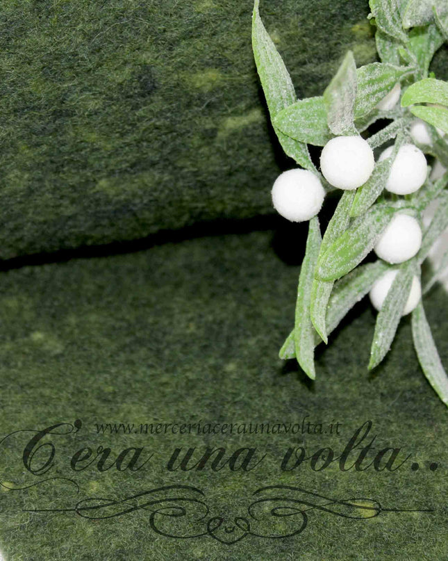 Lana cardata per infeltrimento