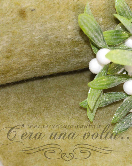 Lana cardata per infeltrimento