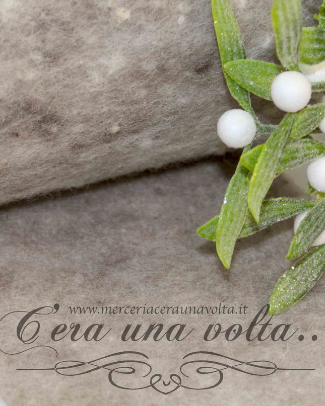 Lana cardata per infeltrimento