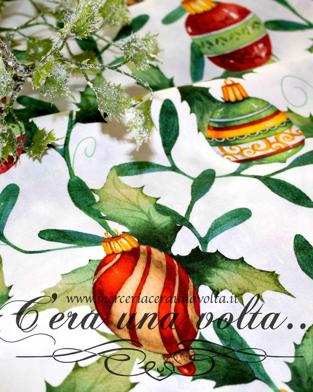 Tessuto Christmas balls