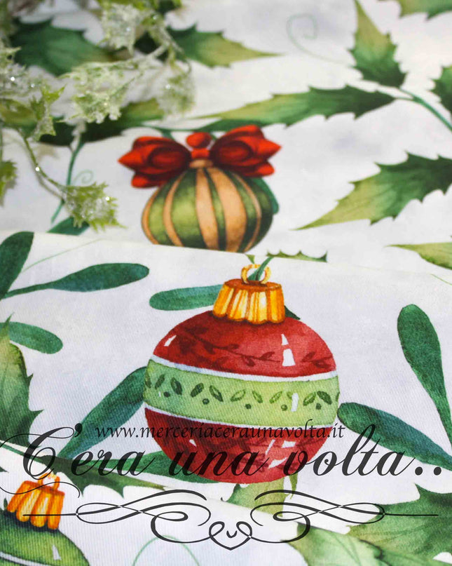 Tessuto Christmas balls