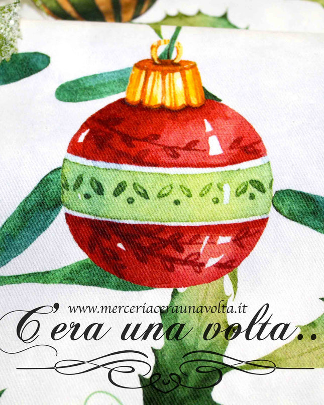 Tessuto Christmas balls