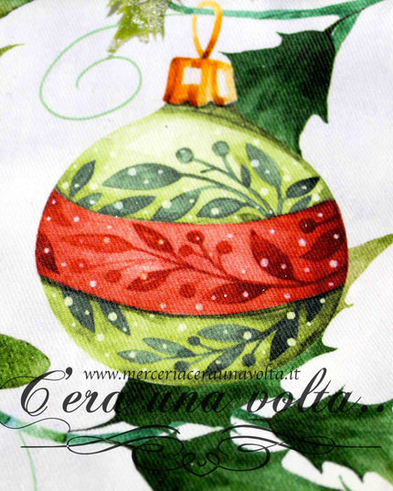 Tessuto Christmas balls