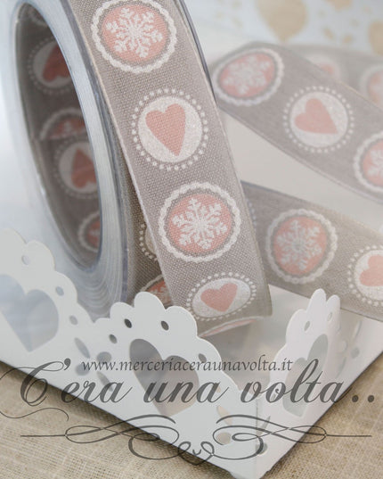 Nastro Snow and Hearts