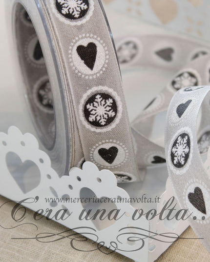 Nastro Snow and Hearts
