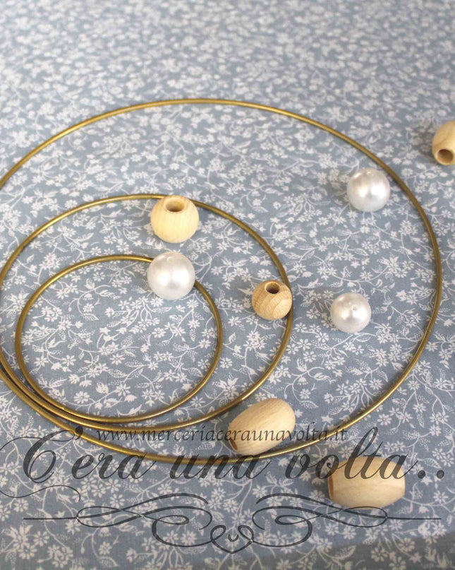 Cerchi in metallo Oro