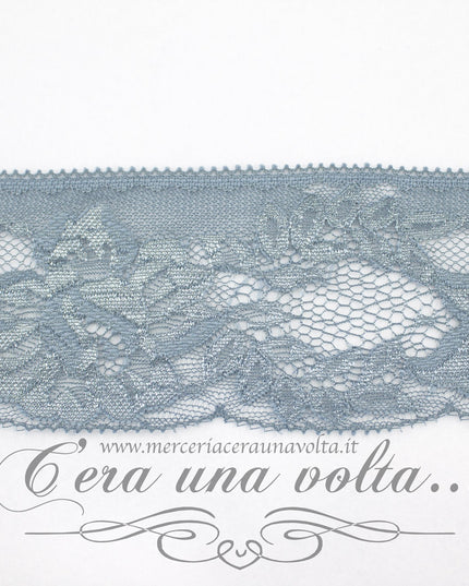 Pizzo in tulle rose h 7 cm