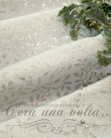 Tessuto Silver Leaf