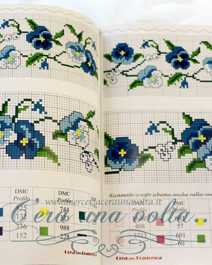 Manuale Asciugamani a Punto Croce