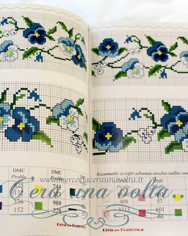 Manuale Asciugamani a Punto Croce