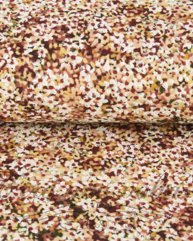 Tessuto patchwork a fiorellini