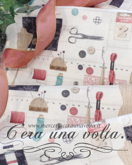 Cm 72 x cm 50 Scampolo Tessuto My Creative Passion