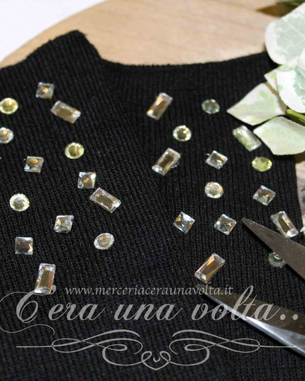 Coppia Tubolari con Strass