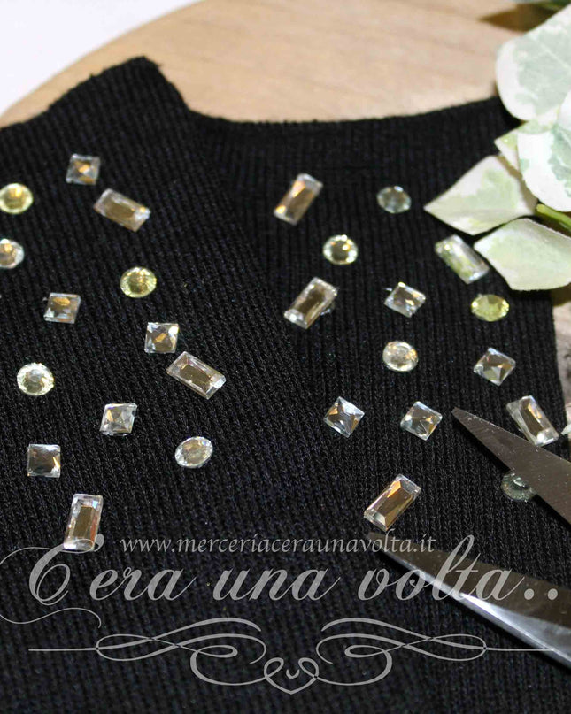 Coppia Tubolari con Strass