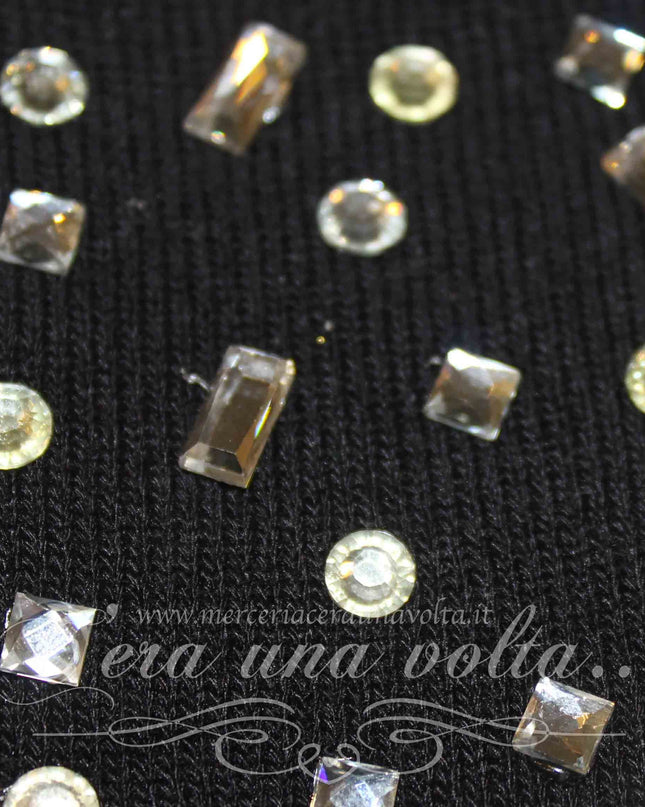 Coppia Tubolari con Strass