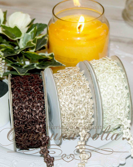 Pizzo Macramé Fleurs