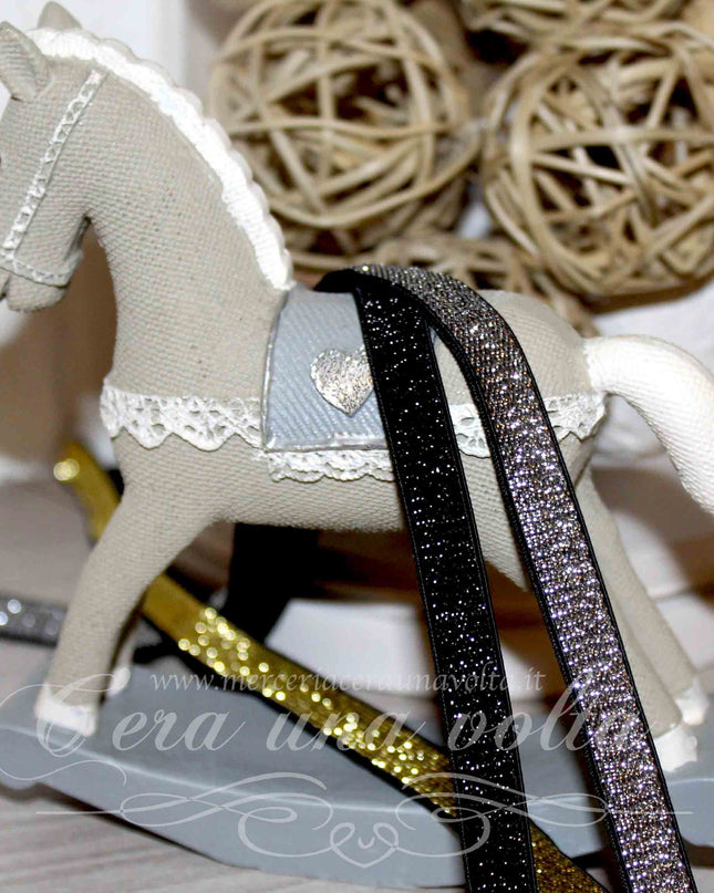 Fettuccia Elastica Lurex