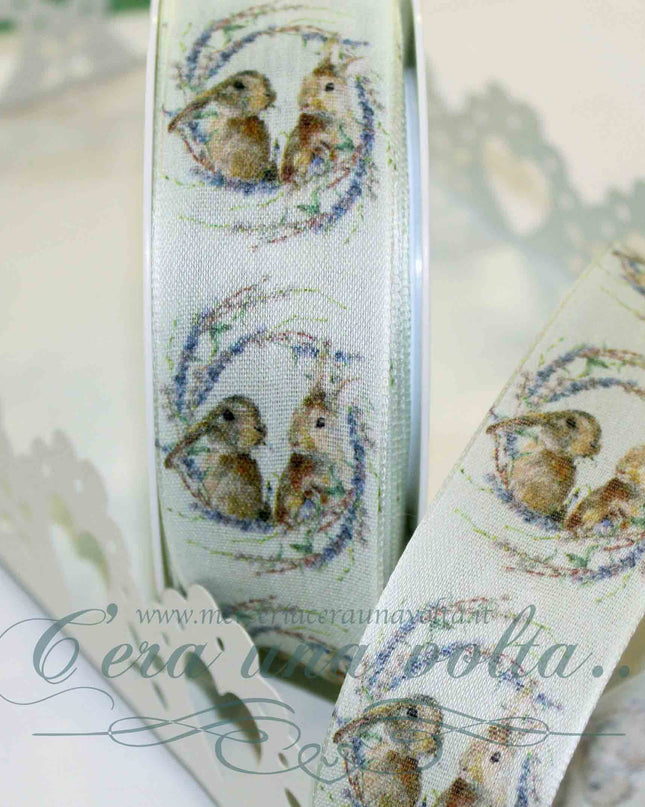 Nastro Bunny Shabby cm 4