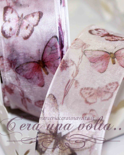 Nastro Rosa Mariposas