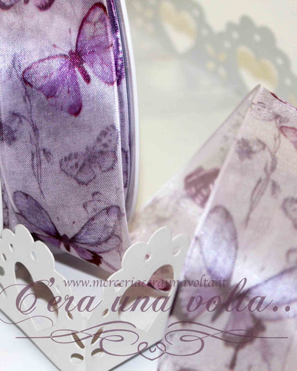 Nastro Violet Mariposas